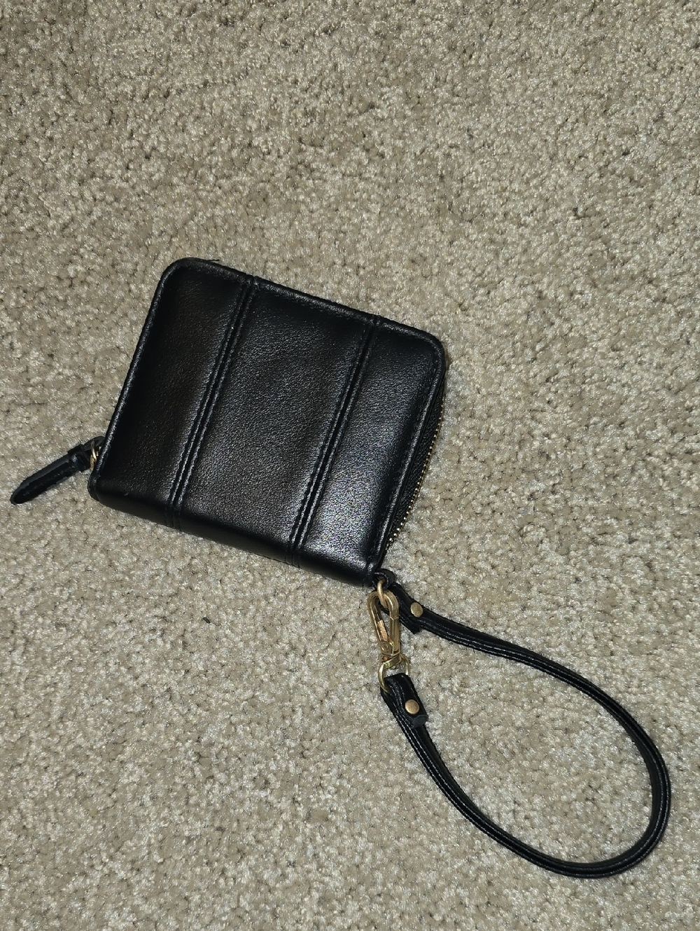 Black Wristlet Wallet